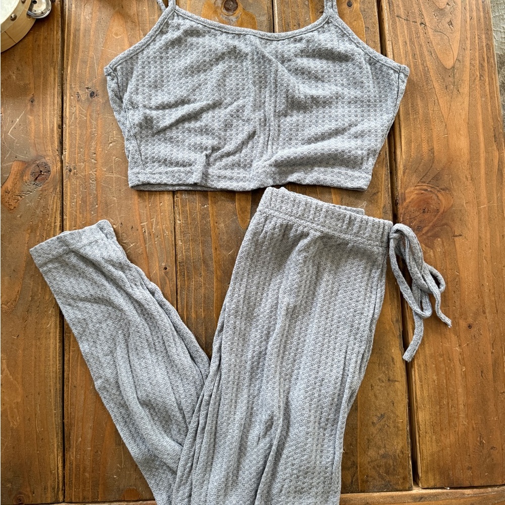 Women's Gray Intimate Sleepwear Set